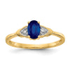 Gemstone and Diamond Ring