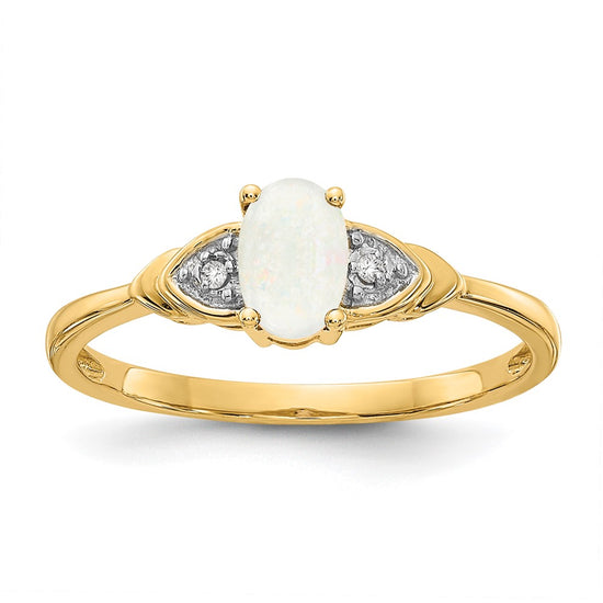 Gemstone and Diamond Ring