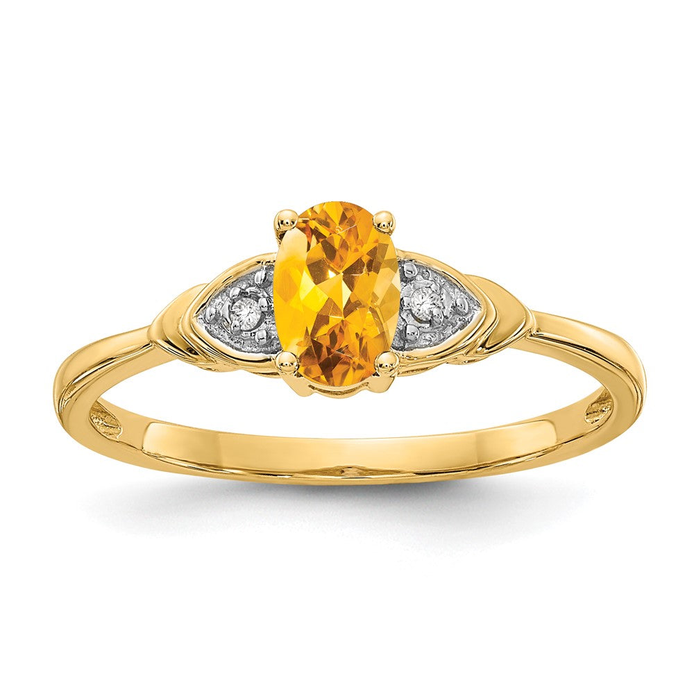 Gemstone and Diamond Ring