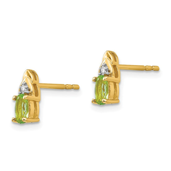 Gemstone and Diamond Earrings