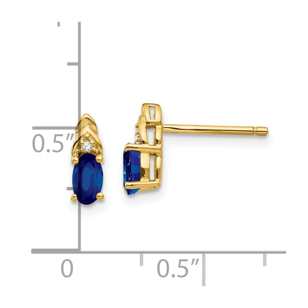 Gemstone and Diamond Earrings