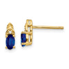 Gemstone and Diamond Earrings