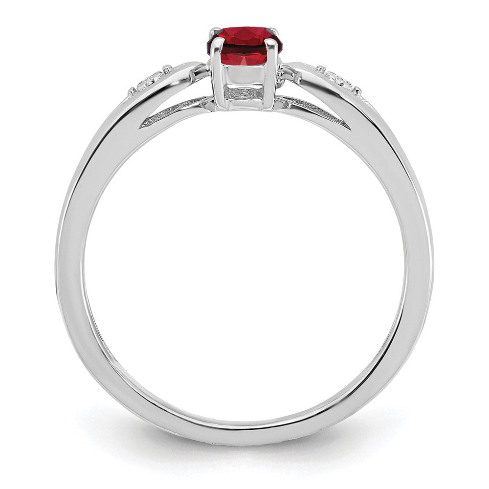 Gemstone and Diamond Ring