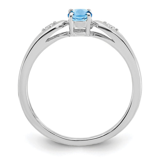 Gemstone and Diamond Ring