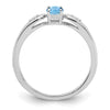 Gemstone and Diamond Ring