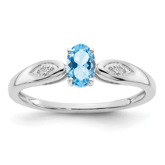 Gemstone and Diamond Ring