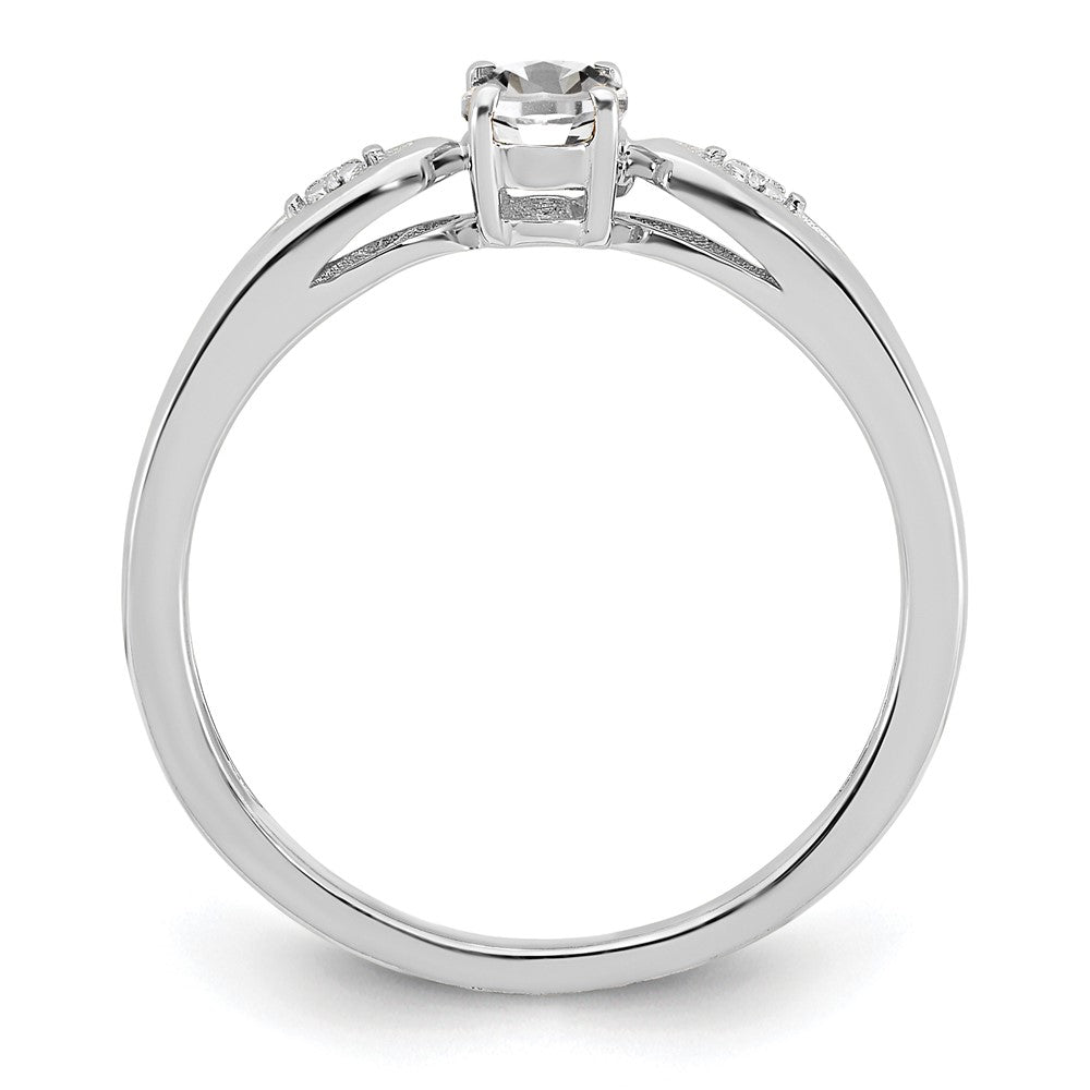 Gemstone and Diamond Ring