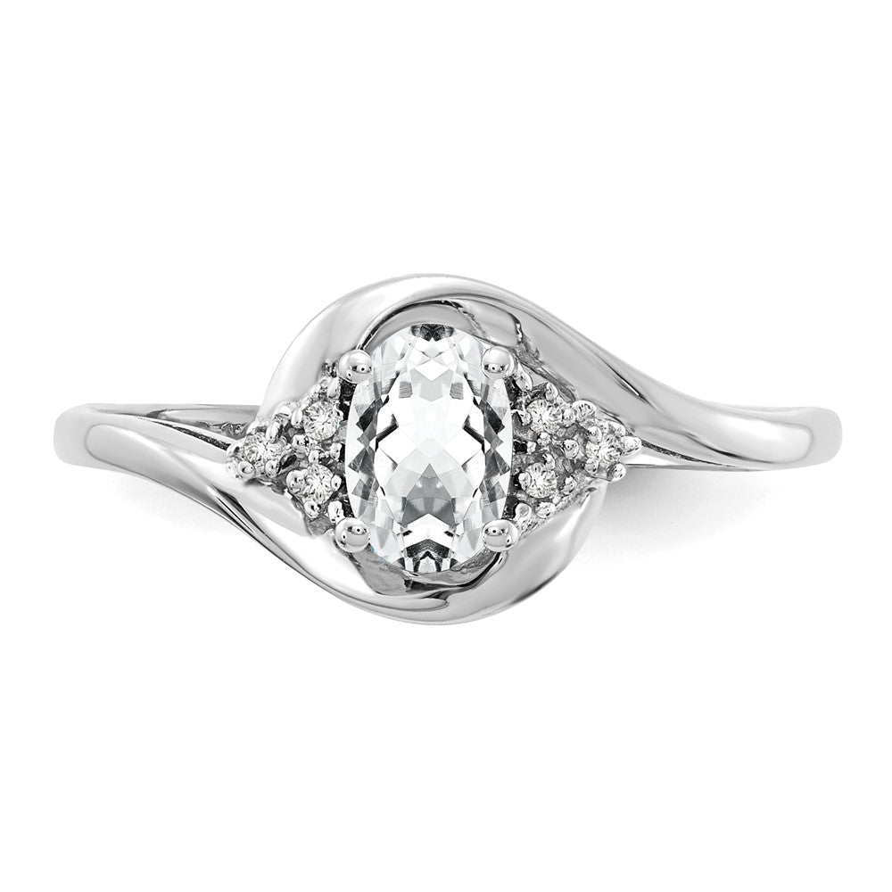 Gemstone and Diamond Ring