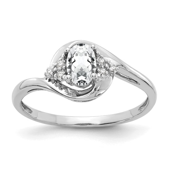Gemstone and Diamond Ring