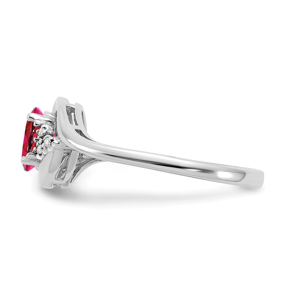 Gemstone and Diamond Ring