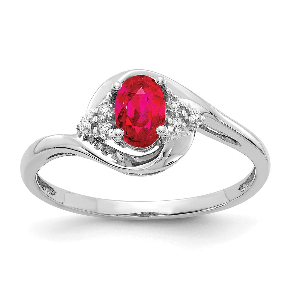 Gemstone and Diamond Ring