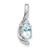 Oval Gemstone & Diamond Pendants