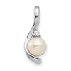 Oval Gemstone & Diamond Pendants