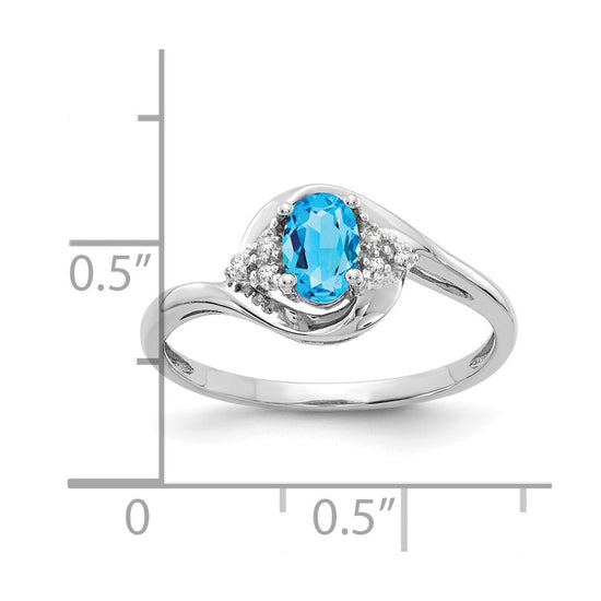 Gemstone and Diamond Ring