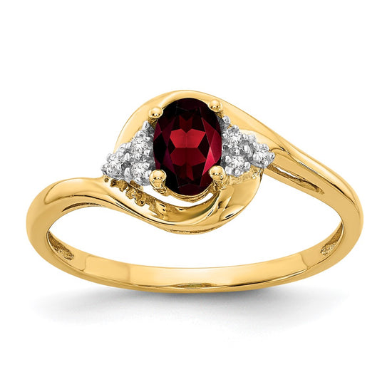 Gemstone and Diamond Ring