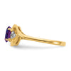 Gemstone and Diamond Ring