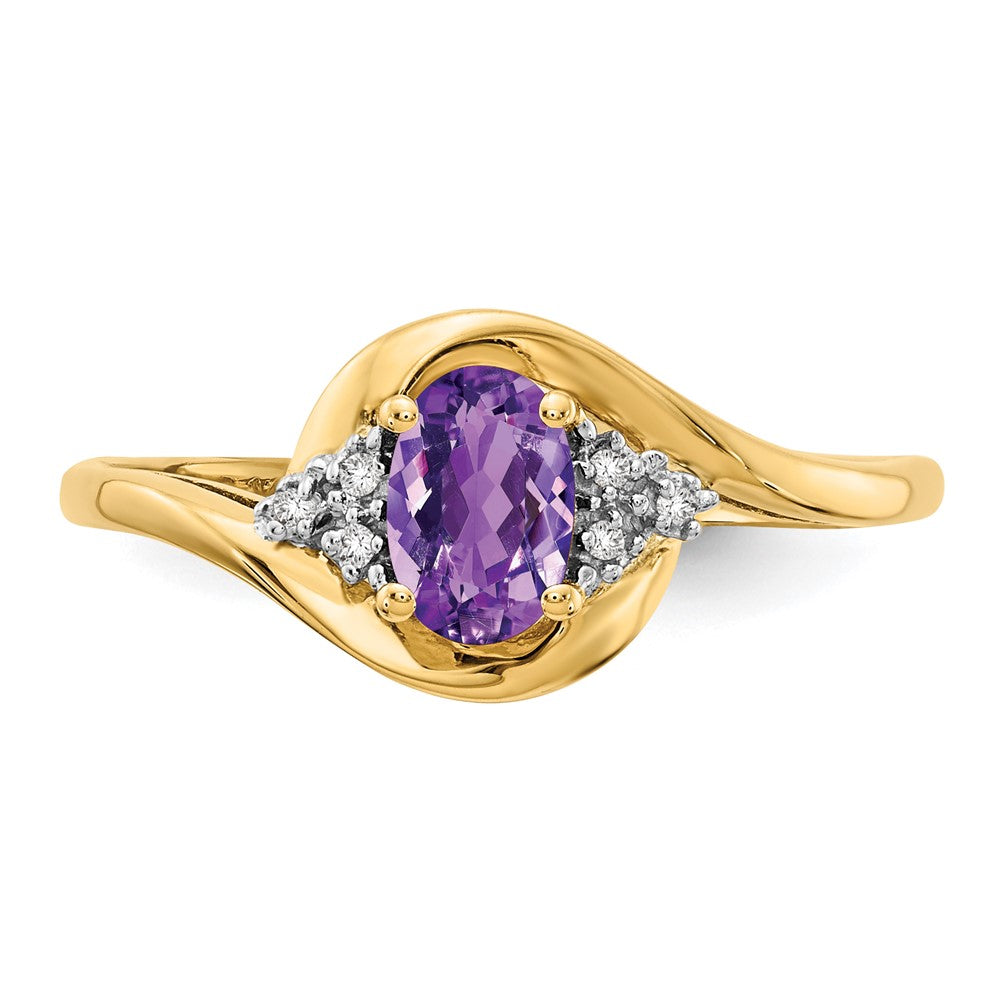 Gemstone and Diamond Ring