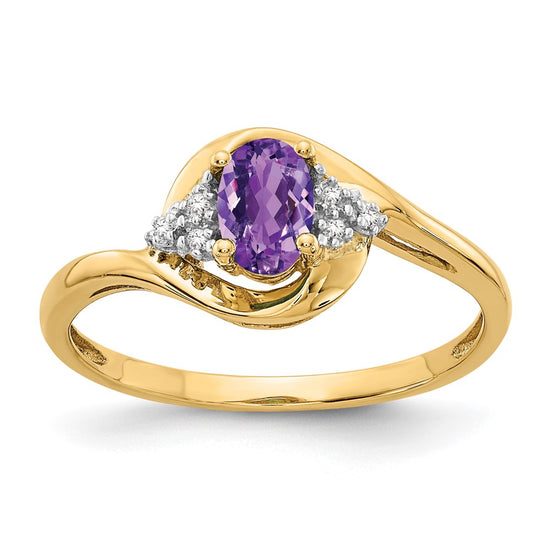 Gemstone and Diamond Ring