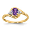 Gemstone and Diamond Ring