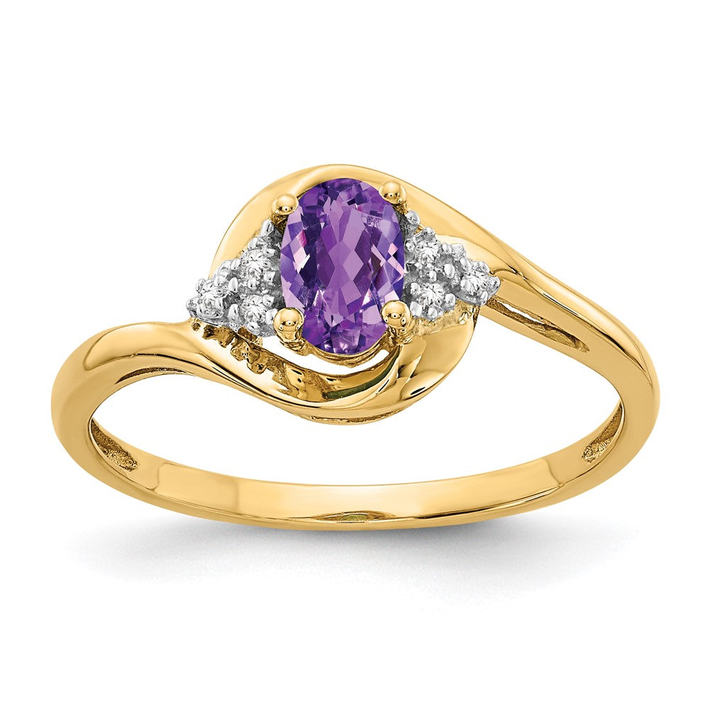 Gemstone and Diamond Ring