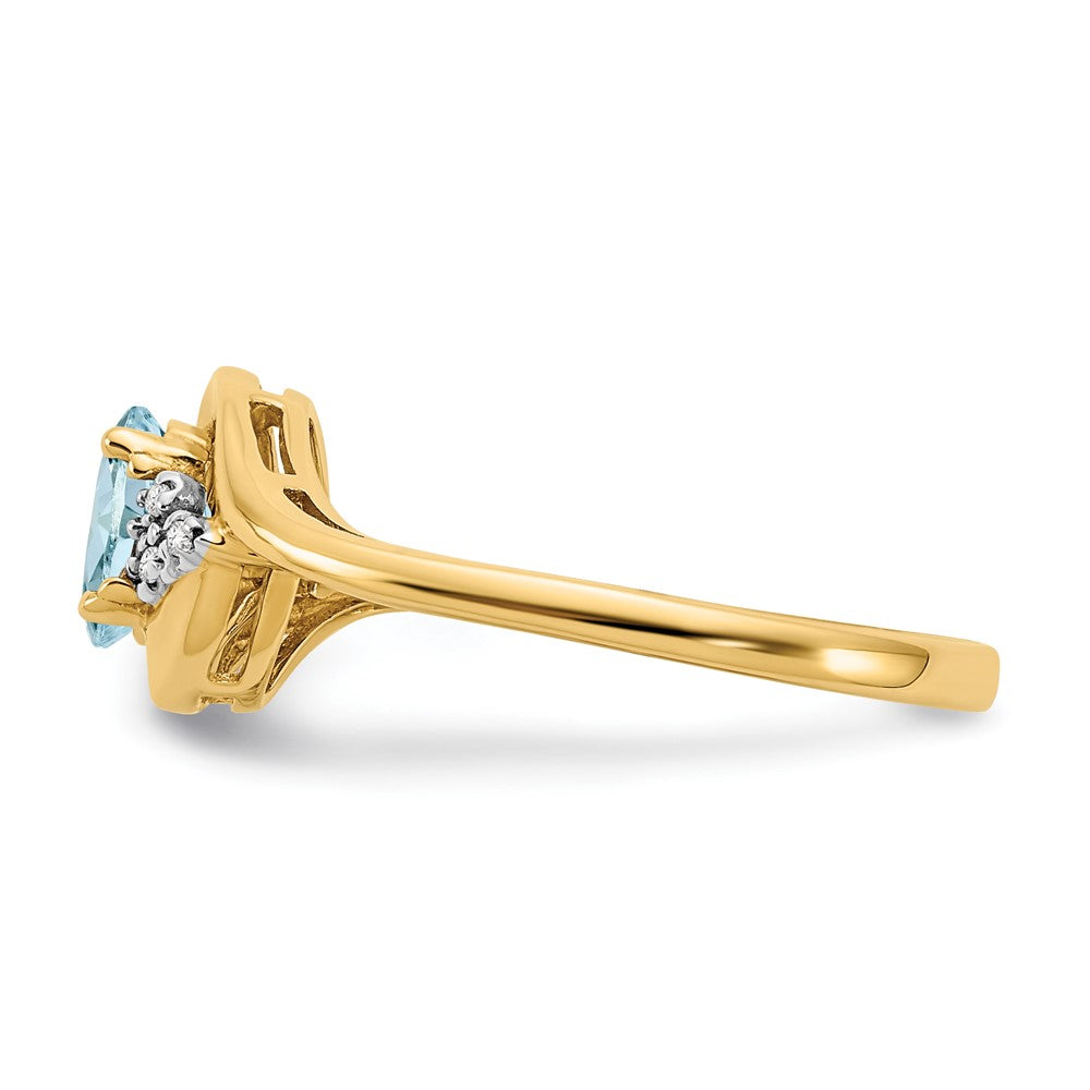 Gemstone and Diamond Ring