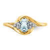 Gemstone and Diamond Ring