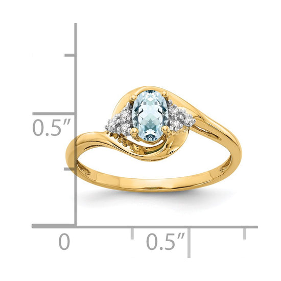 Gemstone and Diamond Ring