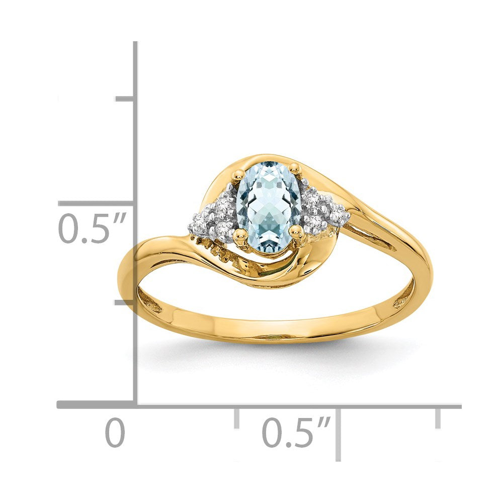 Gemstone and Diamond Ring