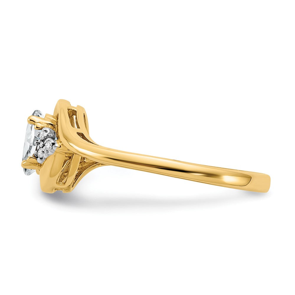 Gemstone and Diamond Ring