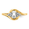Gemstone and Diamond Ring
