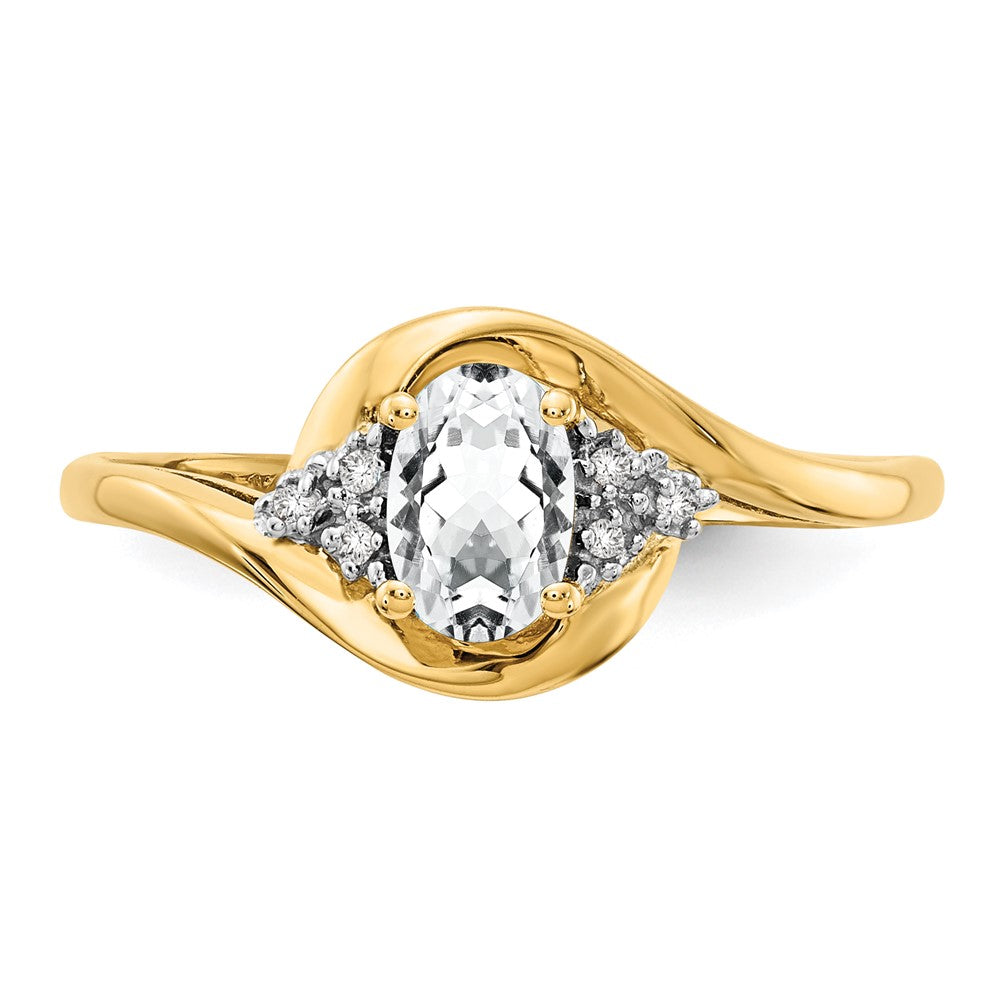 Gemstone and Diamond Ring