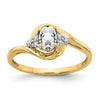 Gemstone and Diamond Ring