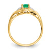 Gemstone and Diamond Ring