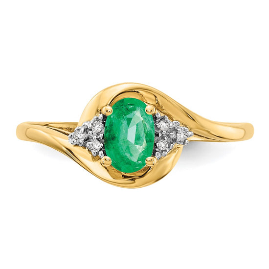 Gemstone and Diamond Ring