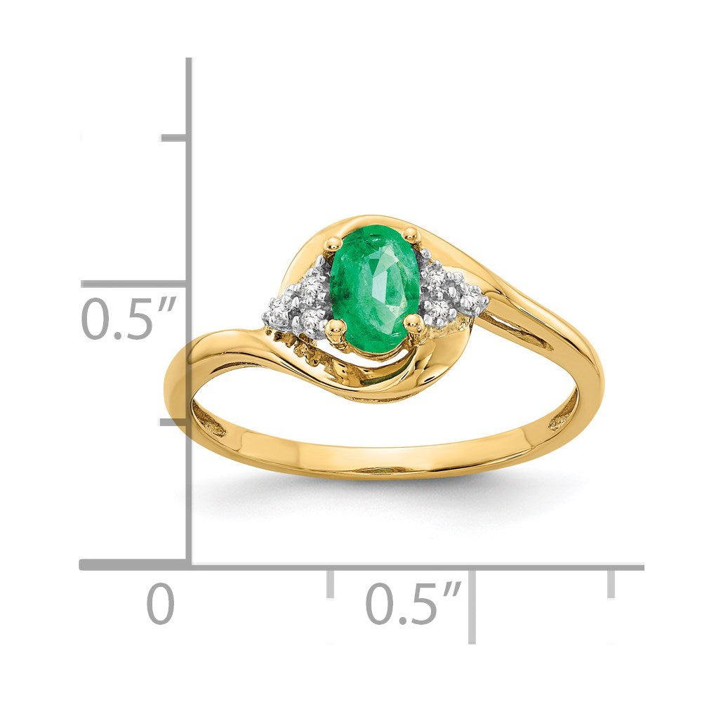 Gemstone and Diamond Ring