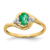 Gemstone and Diamond Ring