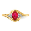 Gemstone and Diamond Ring