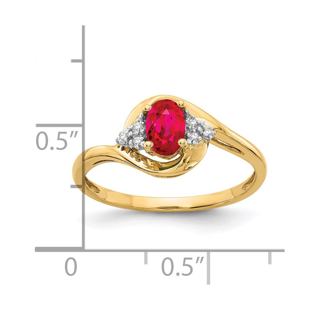 Gemstone and Diamond Ring