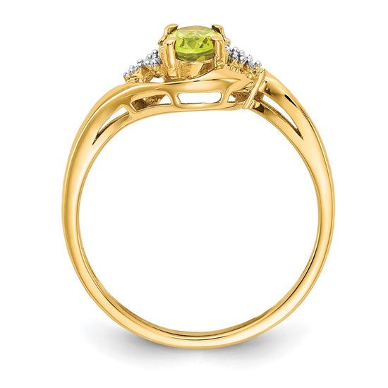 Gemstone and Diamond Ring