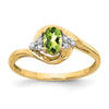 Gemstone and Diamond Ring