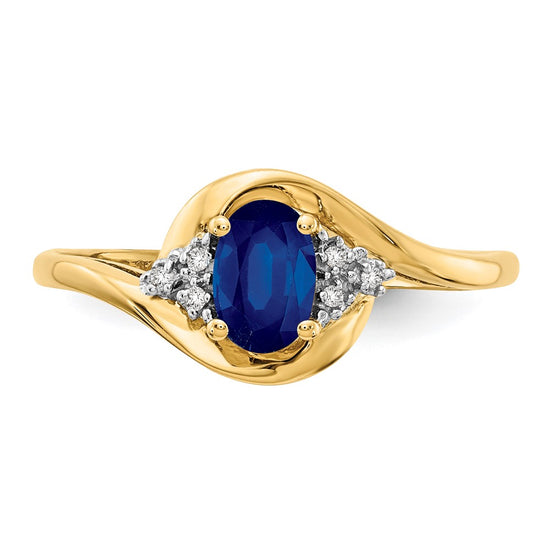 Gemstone and Diamond Ring