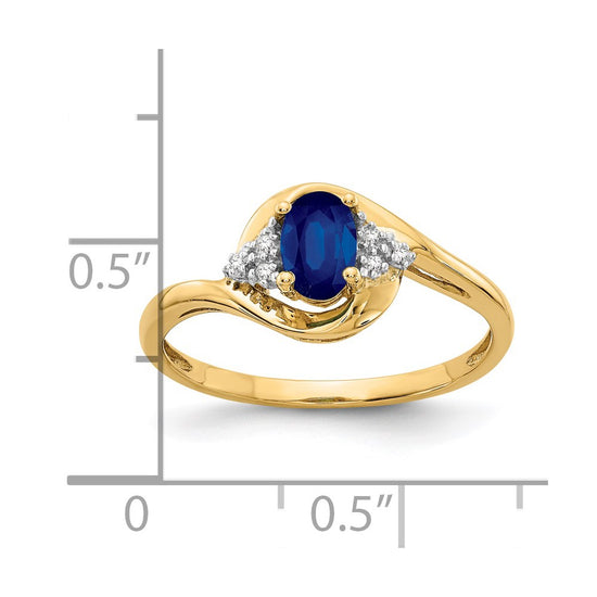 Gemstone and Diamond Ring