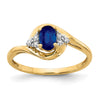 Gemstone and Diamond Ring
