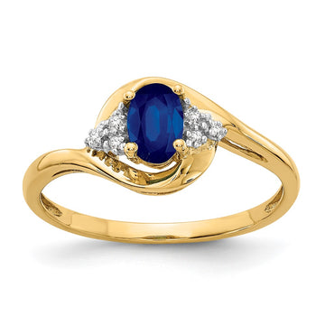 Gemstone and Diamond Ring