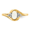 Gemstone and Diamond Ring