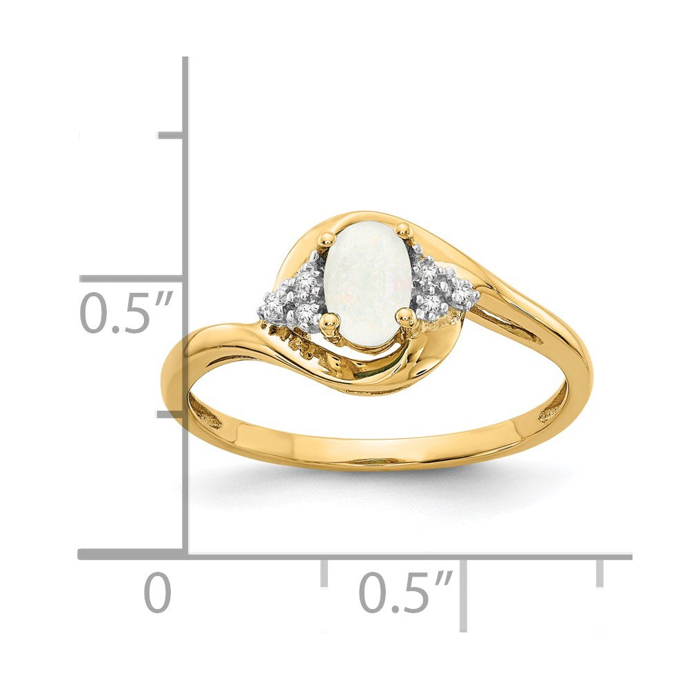 Gemstone and Diamond Ring