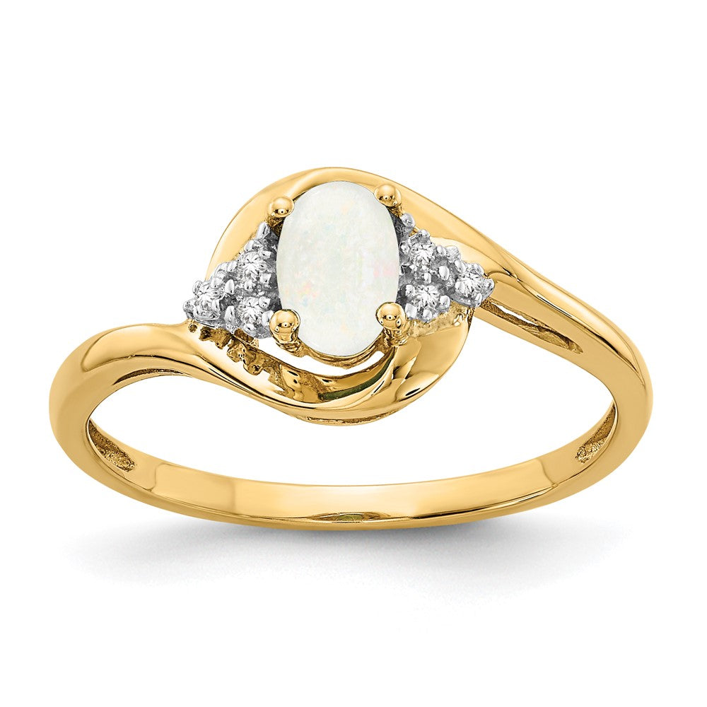 Gemstone and Diamond Ring