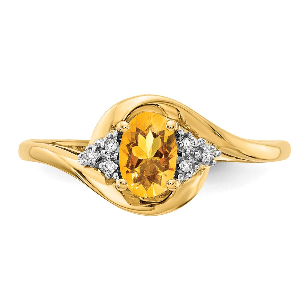 Gemstone and Diamond Ring