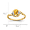 Gemstone and Diamond Ring