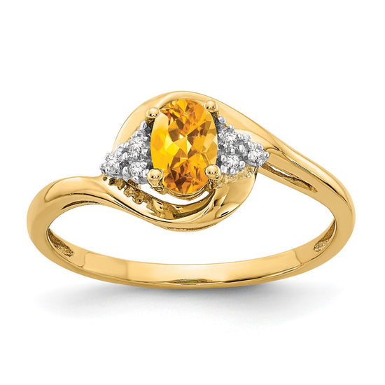 Gemstone and Diamond Ring